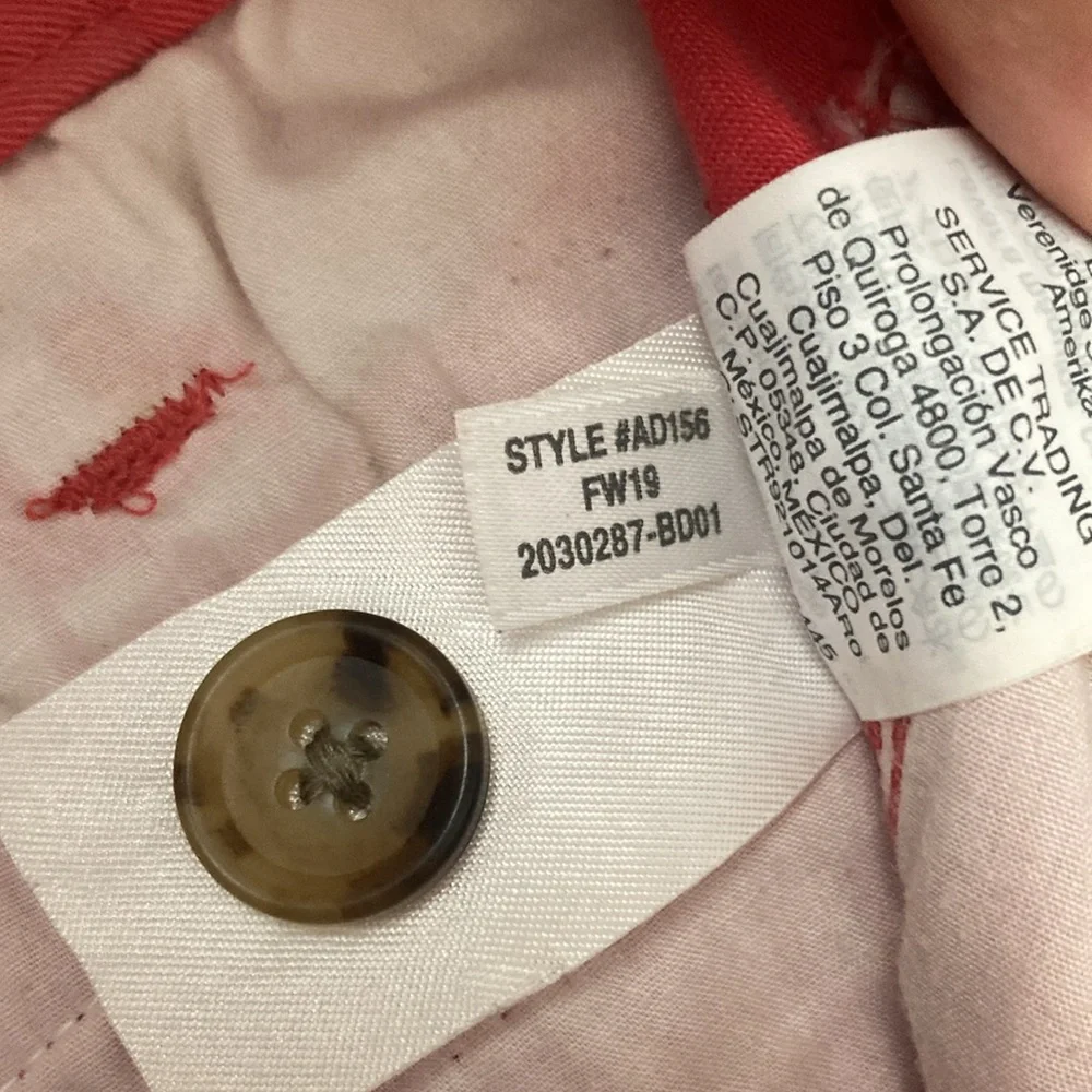 J Crew High Rise Girlfriend Ankle Chinos